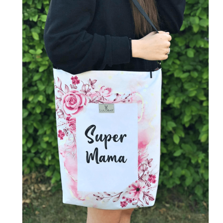 Shoppertka, torebka, torba dla mamy, Super Mama