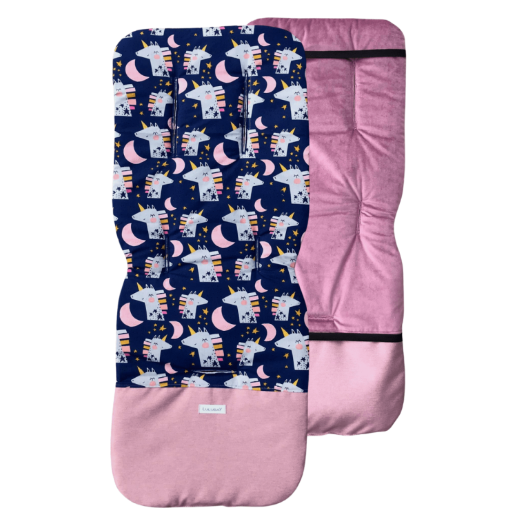 Uniwersalna wkładka do wózka, wkładka do spacerówki w jednorożce