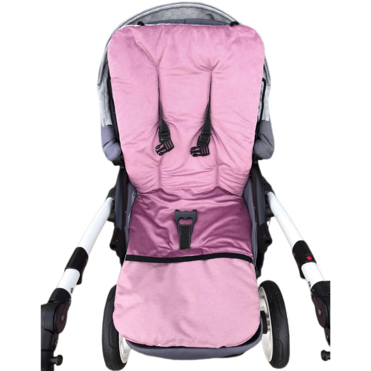 Uniwersalna wkładka do wózka, wkładka do spacerówki tęcze