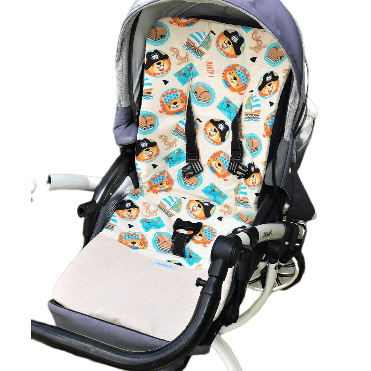 Uniwersalna wkładka do wózka, wkładka do spacerówki zwierzątka