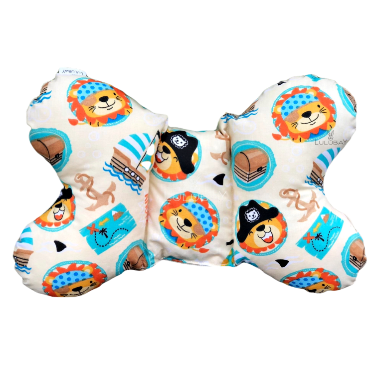 Poduszka antywstrząsowa, motylek w zwierzątka