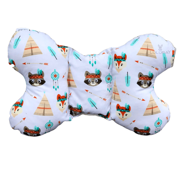 Poduszka antywstrząsowa, motylek w zwierzątka