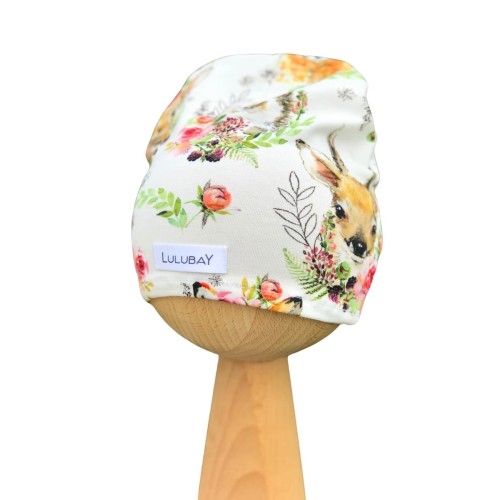 Czapka w zwierzątka Obwód Głowy 43-46 cm