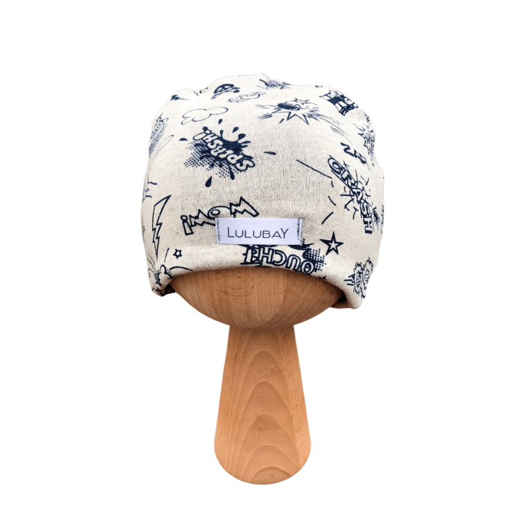 Czapka dresowa kreskówka dwuwarstwowa dla chłopca wiosenna jesienna Obwód Głowy 55-60 cm
