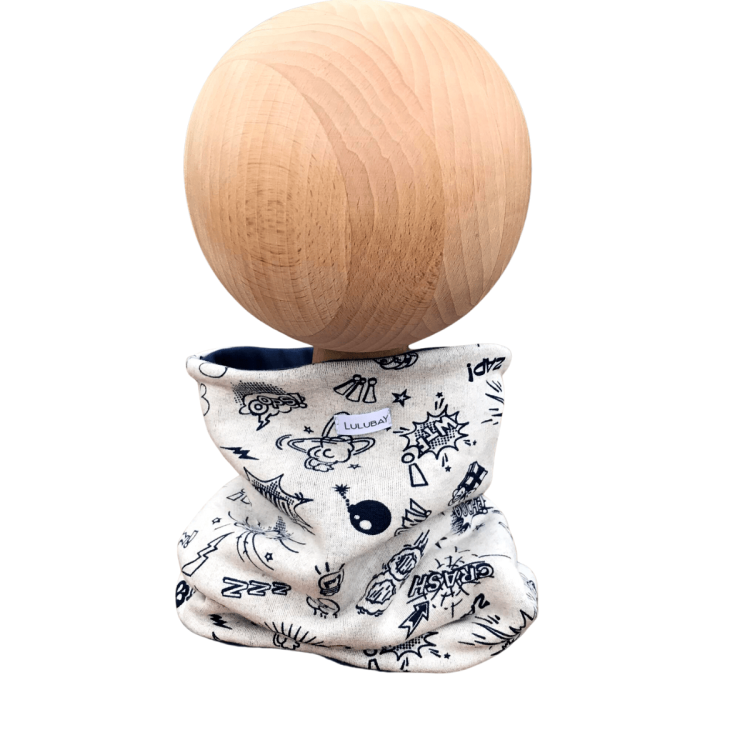 Dresowy komin kreskówka Obwód Głowy 52-64 cm
