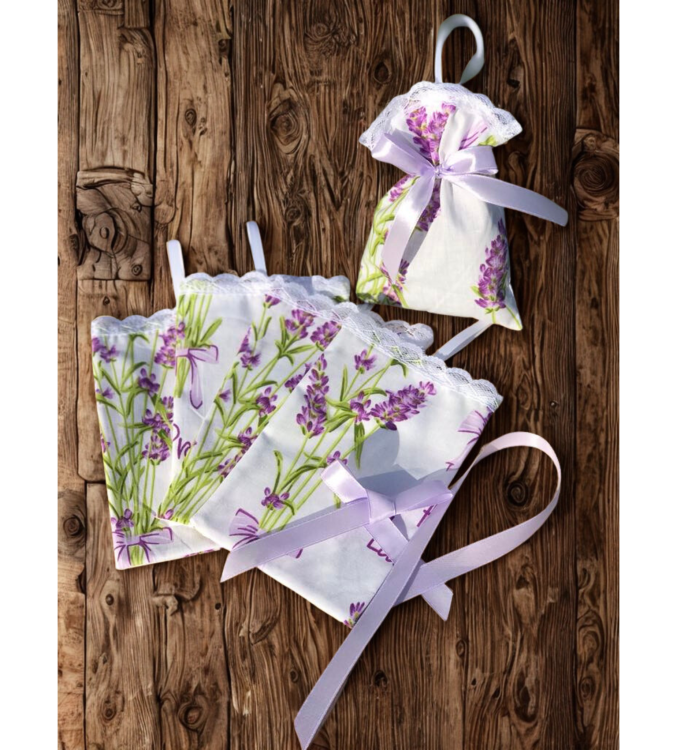 lawendowy woreczek zapachowy, woreczek z lawendą, susz lawendowy