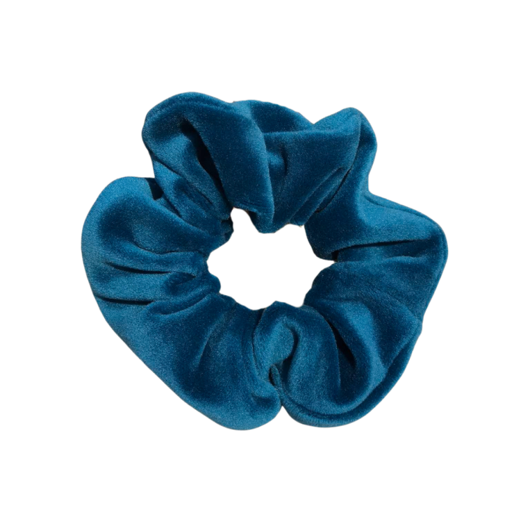 Gumka welur do włosów scrunchie morska damska dla dziewczynki