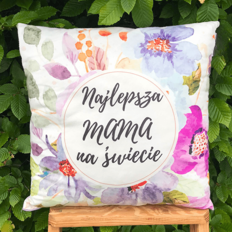 Poduszka dla Mamy, Dzień Matki, najlepsza Mama na świecie