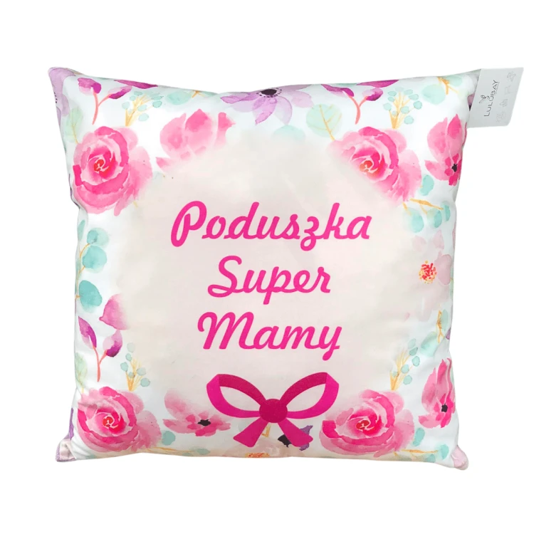 Poduszka dla Mamy, Dzień Matki, poduszka super Mamy