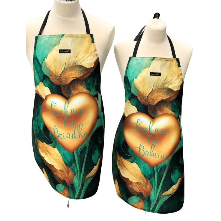 Fartuch kuchenny do gotowania pieczenia, wodoodporny fartuch  dla Dziadka "Kocham Cię Dziadku"