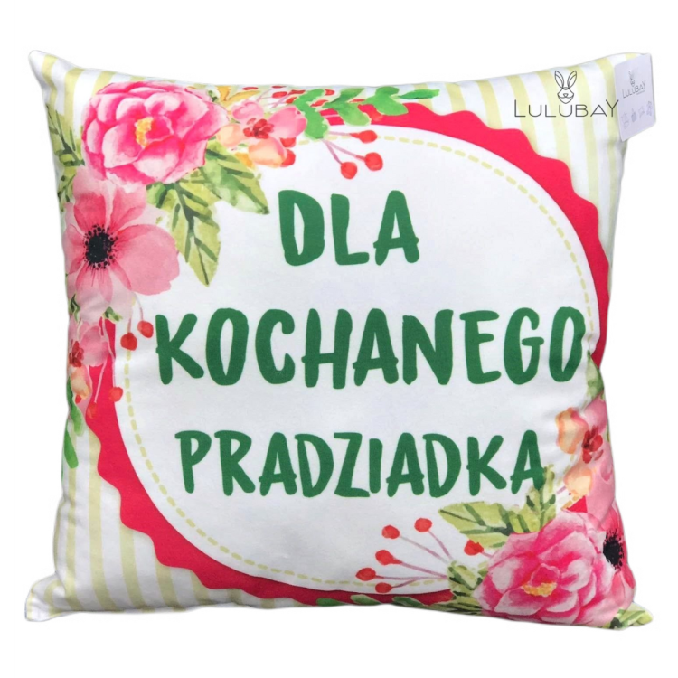 Poduszka dla Pradziadka, prezent, Dzień Dziadka