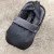 Uniwersalny śpiworek do wózka gondoli, nosidełka, śpiwór zimowy dla dziecka czarna eko skóra