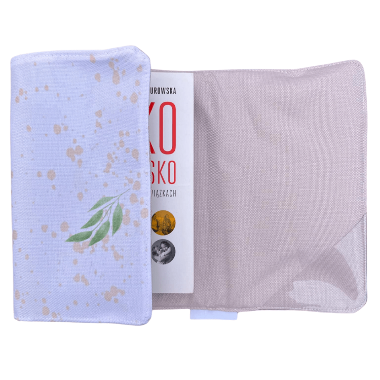 Etui na książkę, ochraniacz na książeczkę zdrowia, otulacz na książkę, okładka na książkę