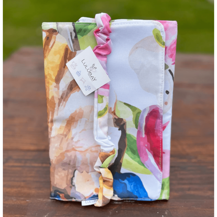 Etui na książkę, ochraniacz na książeczkę zdrowia, otulacz na książkę, okładka na książkę