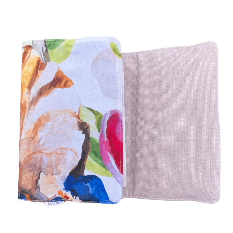 Etui na książkę, ochraniacz na książeczkę zdrowia, otulacz na książkę, okładka na książkę